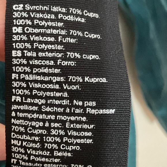 & Other Stories Satin Buckle Tie Mini Wrap Dress in Green - Picture 7 of 13